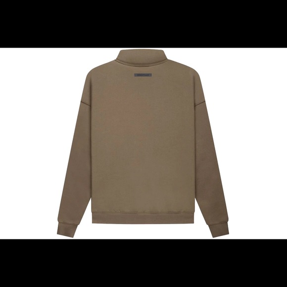 ESSENTIALS Authentic Unisex
Taupe Pullover Mock Neck Sweatshirt - Picture 3 of 3